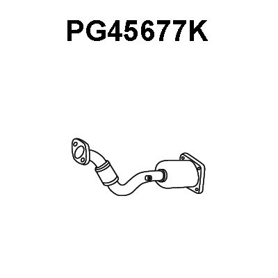 VENEPORTE katalizatoriaus keitiklis PG45677K