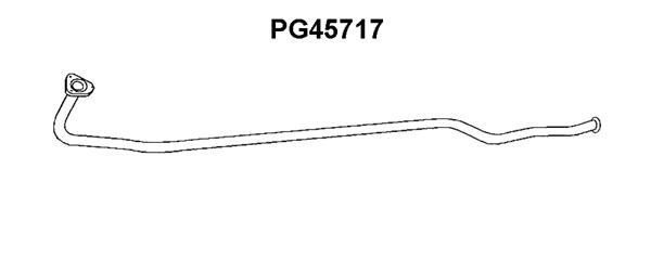 VENEPORTE Труба выхлопного газа PG45717