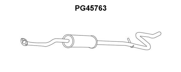 VENEPORTE Предглушитель выхлопных газов PG45763