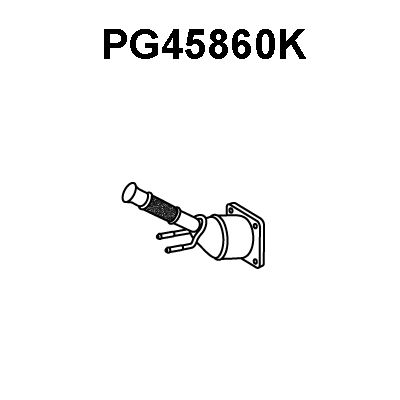 VENEPORTE katalizatoriaus keitiklis PG45860K
