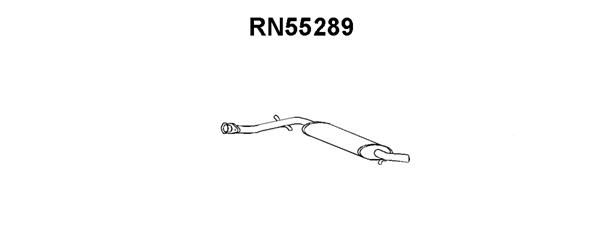 VENEPORTE Предглушитель выхлопных газов RN55289