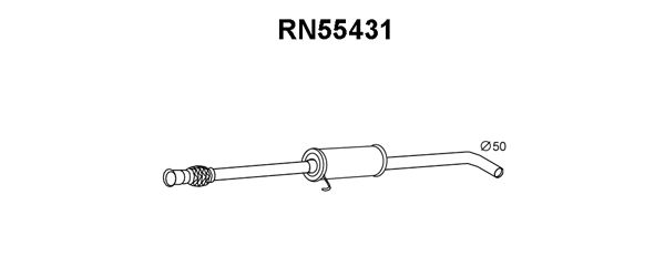 VENEPORTE priekinis duslintuvas RN55431
