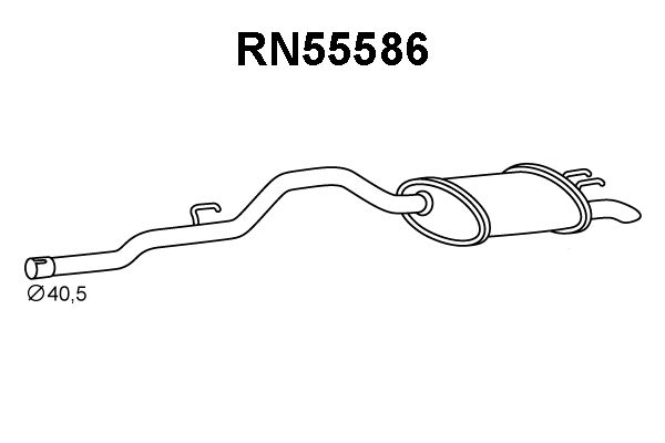 VENEPORTE galinis duslintuvas RN55586