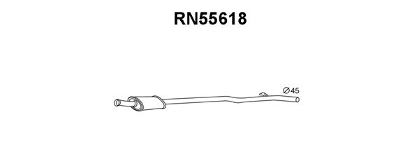 VENEPORTE priekinis duslintuvas RN55618