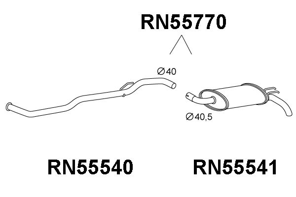 VENEPORTE galinis duslintuvas RN55770