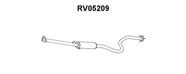 VENEPORTE priekinis duslintuvas RV05209