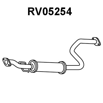 VENEPORTE priekinis duslintuvas RV05254
