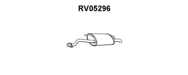 VENEPORTE Глушитель выхлопных газов конечный RV05296