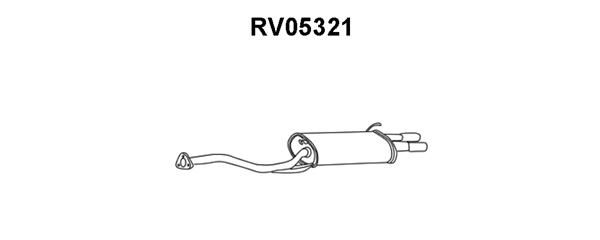 VENEPORTE Глушитель выхлопных газов конечный RV05321
