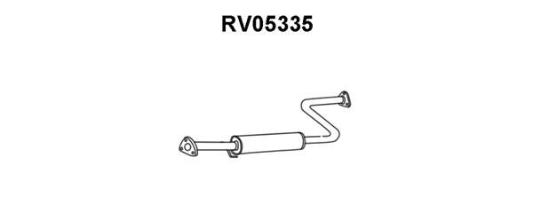 VENEPORTE Предглушитель выхлопных газов RV05335