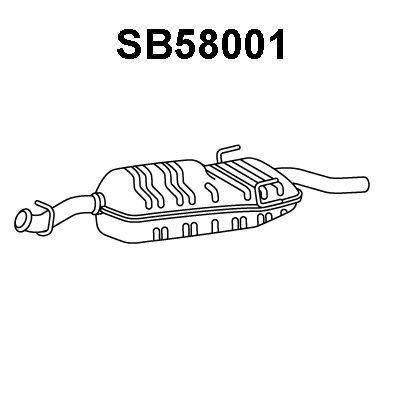 VENEPORTE galinis duslintuvas SB58001