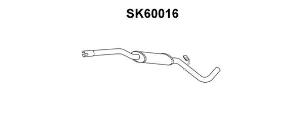 VENEPORTE priekinis duslintuvas SK60016