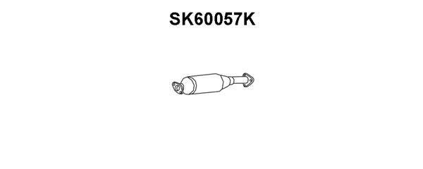 VENEPORTE katalizatoriaus keitiklis SK60057K