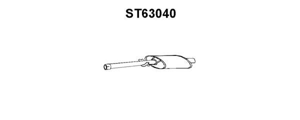 VENEPORTE priekinis duslintuvas ST63040