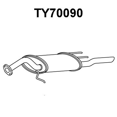 VENEPORTE galinis duslintuvas TY70090