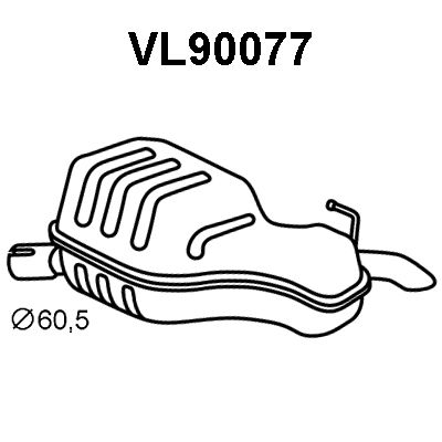 VENEPORTE galinis duslintuvas VL90077