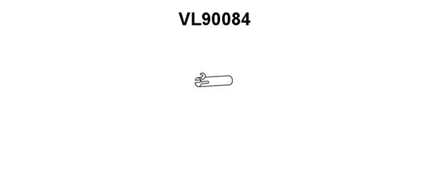 VENEPORTE Труба выхлопного газа VL90084