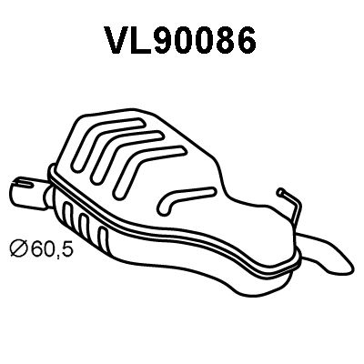 VENEPORTE galinis duslintuvas VL90086