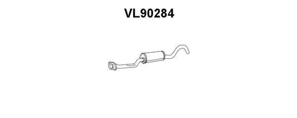 VENEPORTE Предглушитель выхлопных газов VL90284