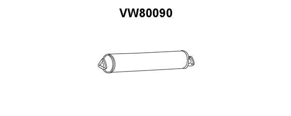 VENEPORTE priekinis duslintuvas VW80090