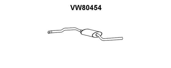 VENEPORTE priekinis duslintuvas VW80454