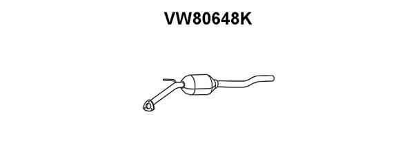 VENEPORTE katalizatoriaus keitiklis VW80648K