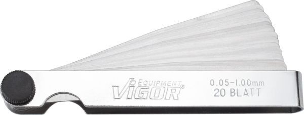 VIGOR Комплект толщиномеров, измеритель зазоров V1714