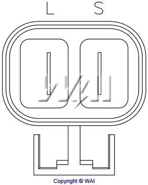 WAI Регулятор генератора IB343