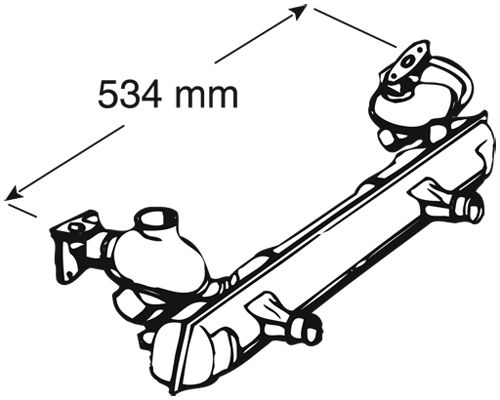 WALKER vidurinis duslintuvas 04533