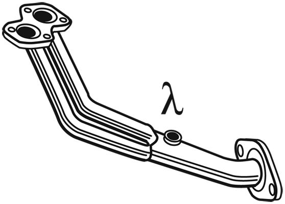 WALKER išleidimo kolektorius 21853