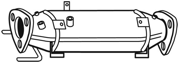 WALKER suodžių / kietųjų dalelių filtras, išmetimo sistem 73167