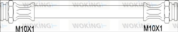 WOKING Тормозной шланг G1900.48