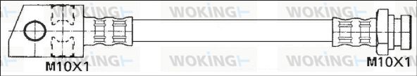 WOKING Тормозной шланг G1900.56