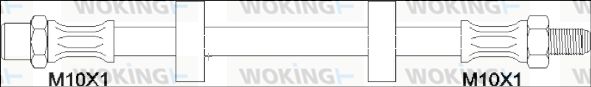 WOKING Тормозной шланг G1912.00