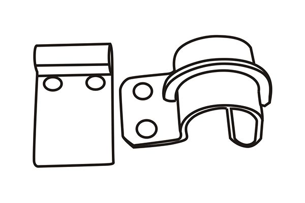 WXQP Кронштейн, подвеска стабилизато 160821
