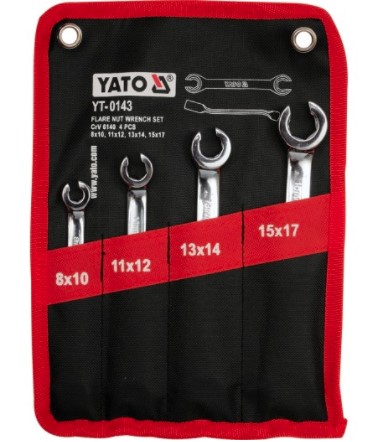 YATO Комплект ключей рожковых двухсторонних YT-0143