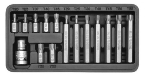 YATO Комплект битов шуруповерта YT-0411