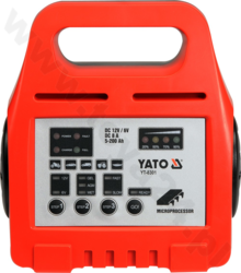 YATO akumuliatoriaus įkroviklis YT-8301