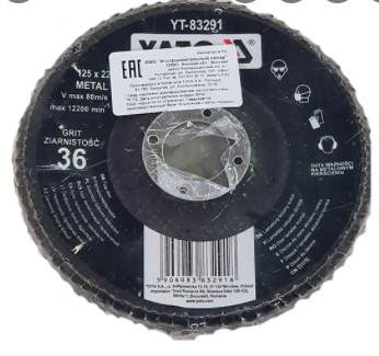 YATO pjovimo diskas, kampinis šlifuoklis YT-83291