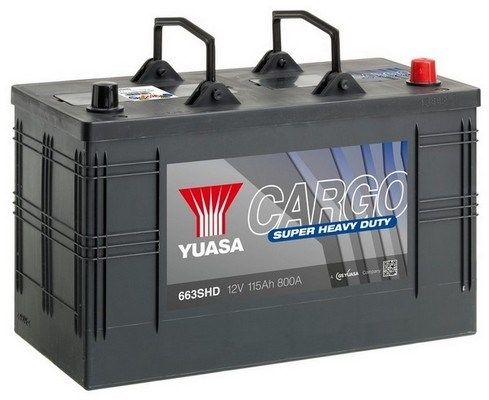 YUASA Стартерная аккумуляторная батарея 663SHD