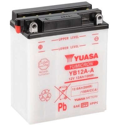 YUASA Стартерная аккумуляторная батарея YB12A-A