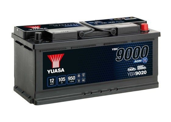 YUASA starterio akumuliatorius YBX9020
