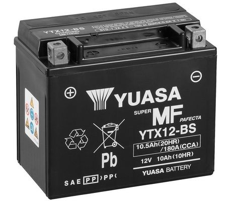 YUASA Стартерная аккумуляторная батарея YTX12-BS